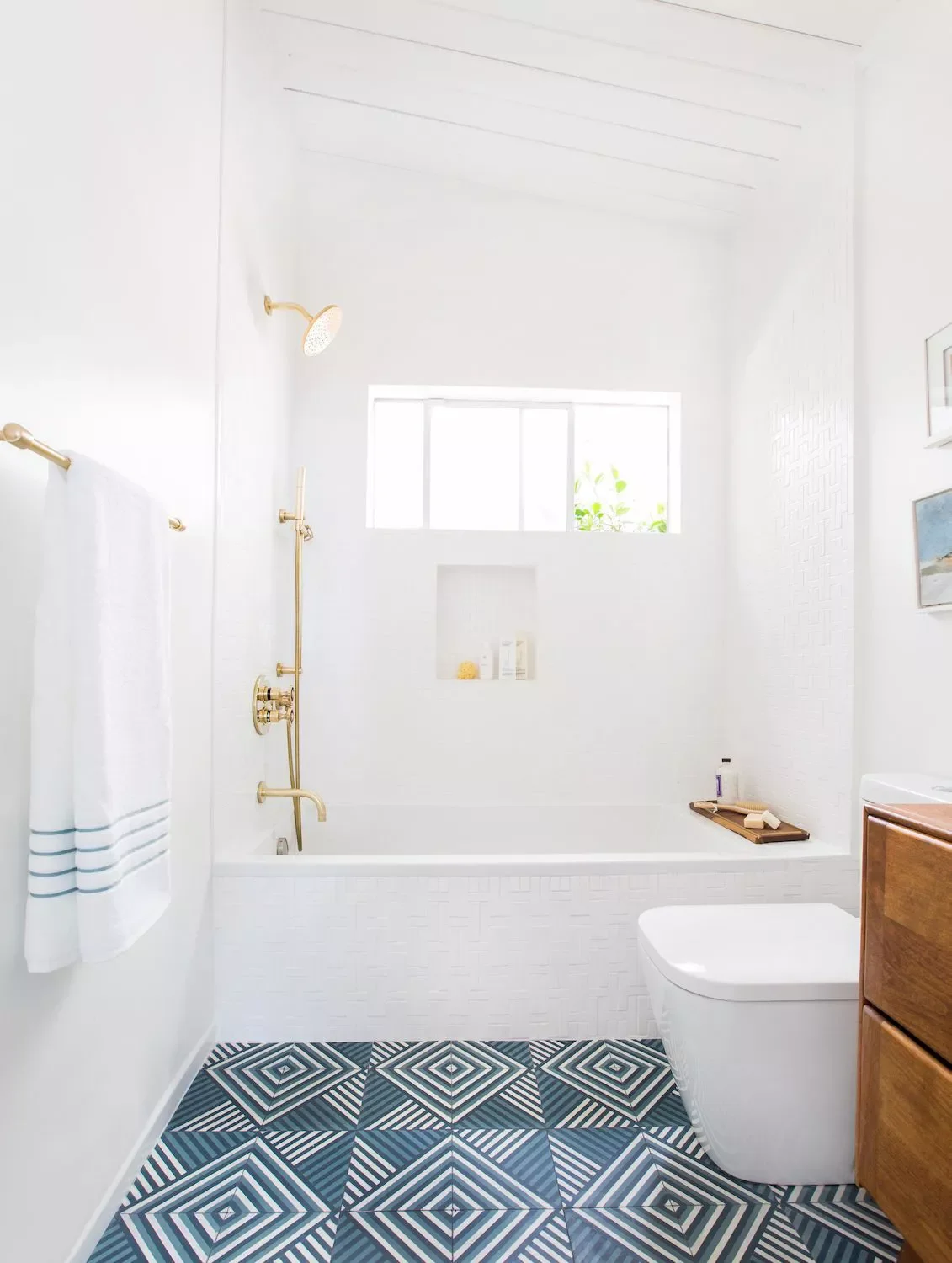 3D Geometric Floor Tile