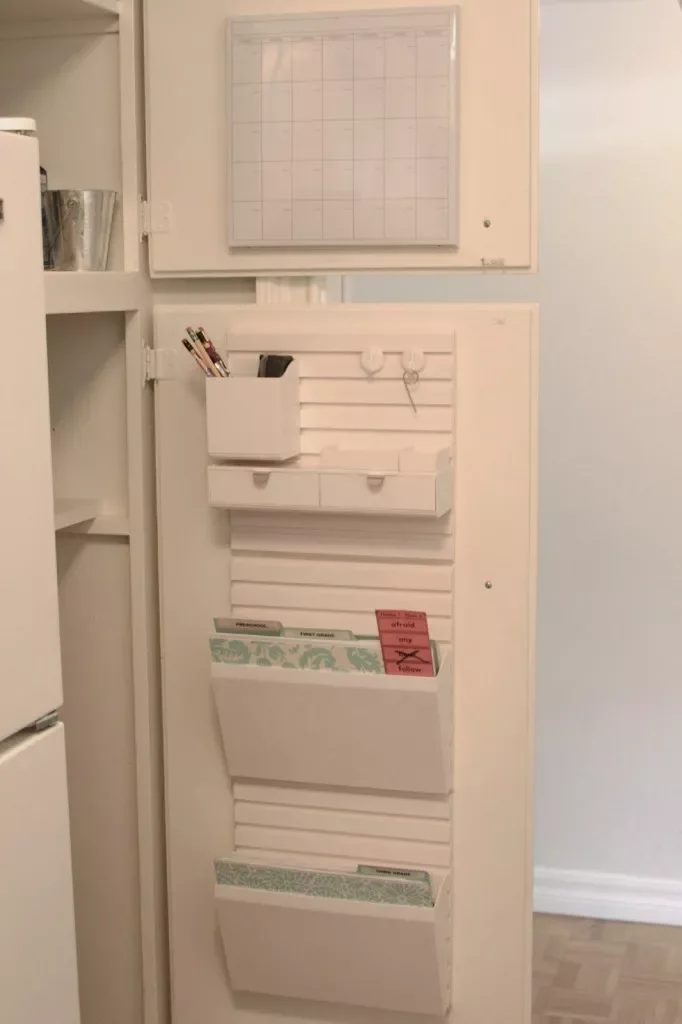 A Command Center Behind a Cabinet