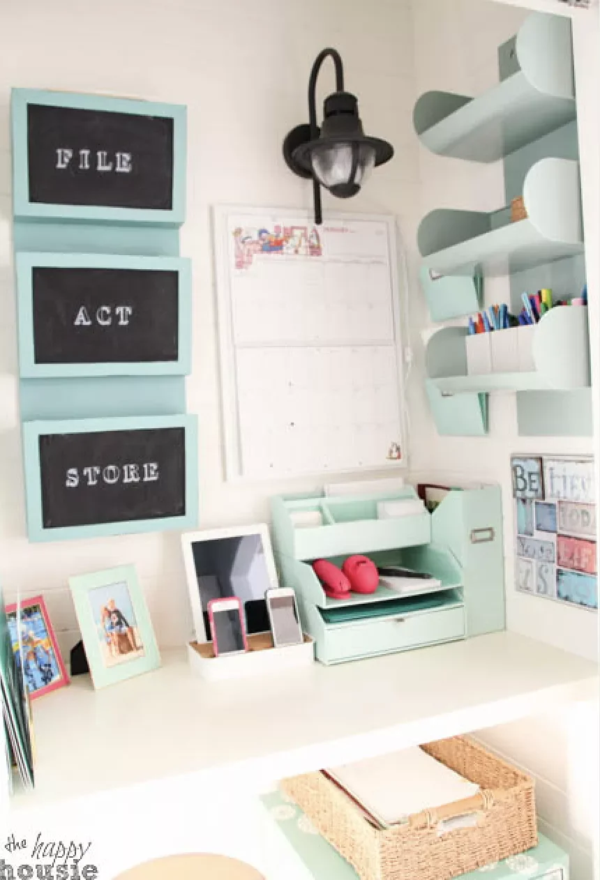 A Command Center in a Closet