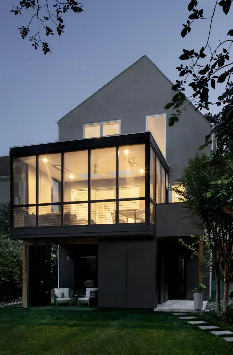 A Second-Story Entertainment Hub
