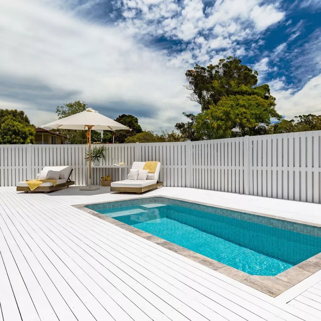 A Traditional Pool Look
