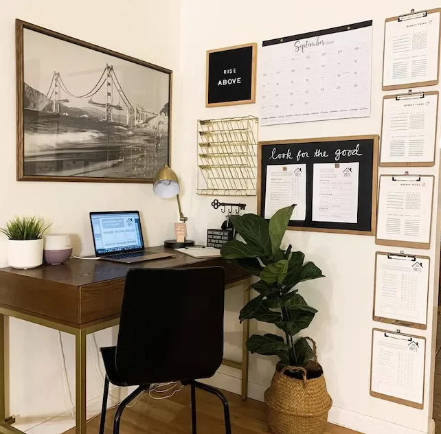 A Wall-Mounted Command Center