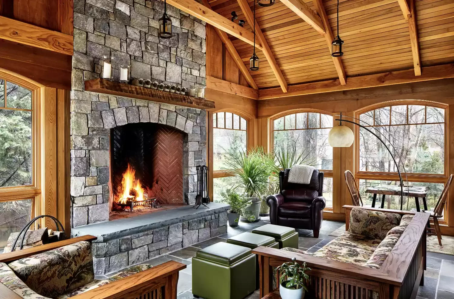A Winterized, Multi-season Porch