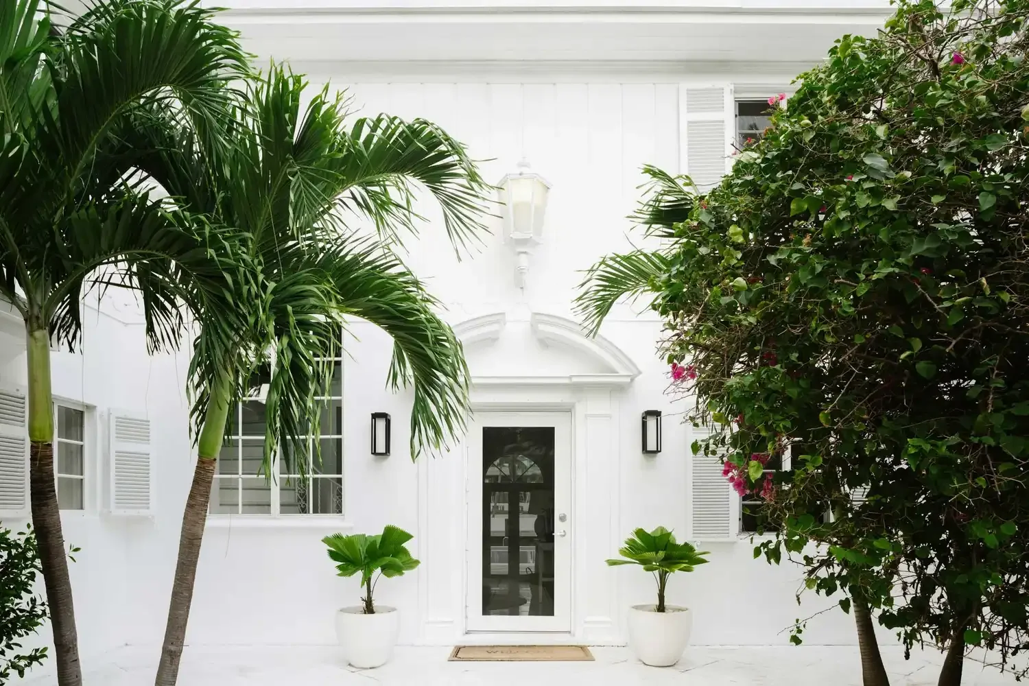 Accent With Greenery