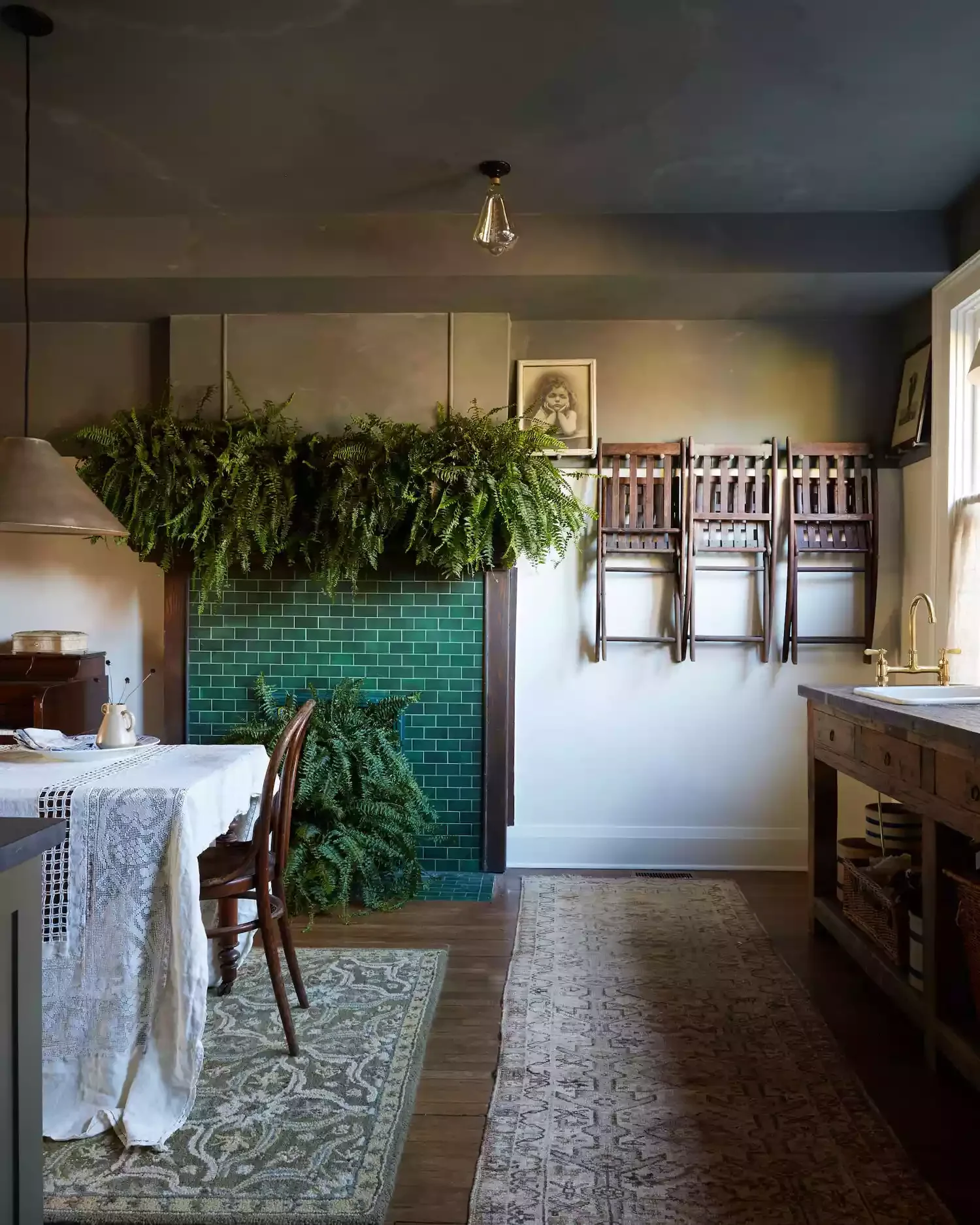 Accent With Natural Greenery