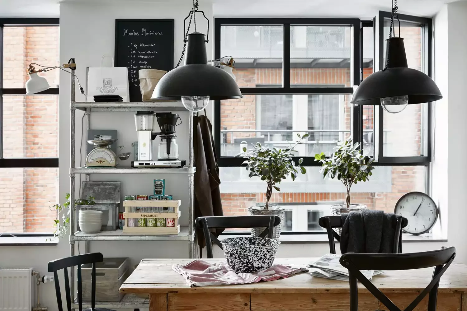 Add Freestanding Shelves