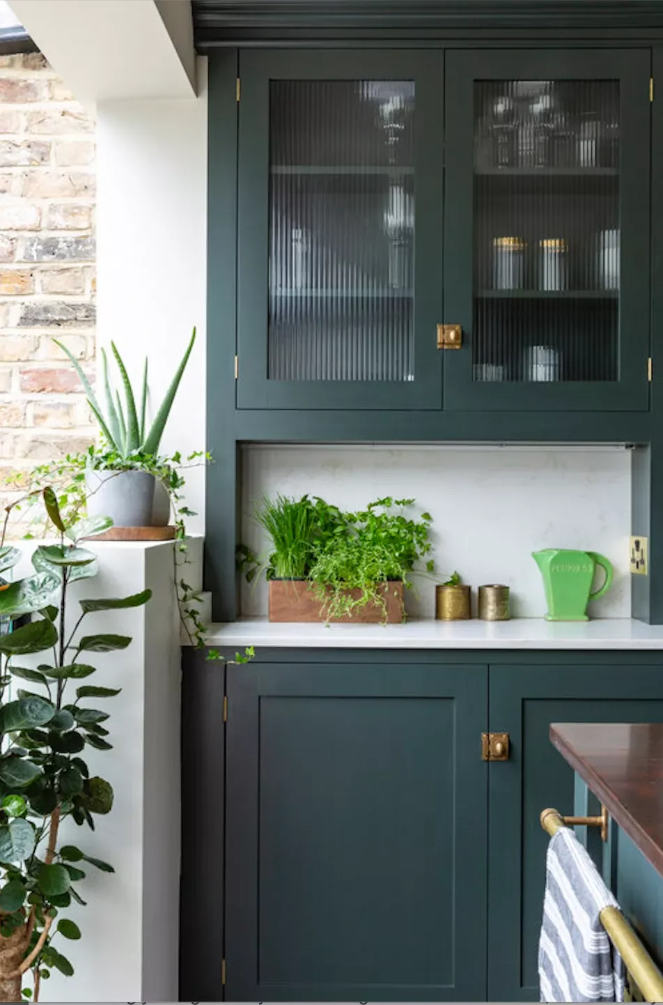 Add Reeded Glass Doors
