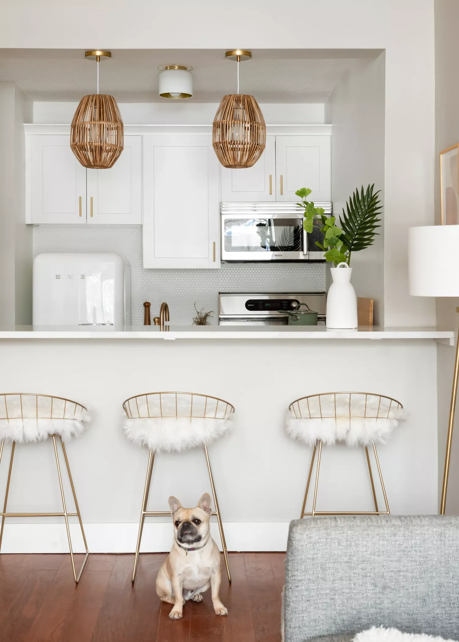 Add Warm Metallic Accents