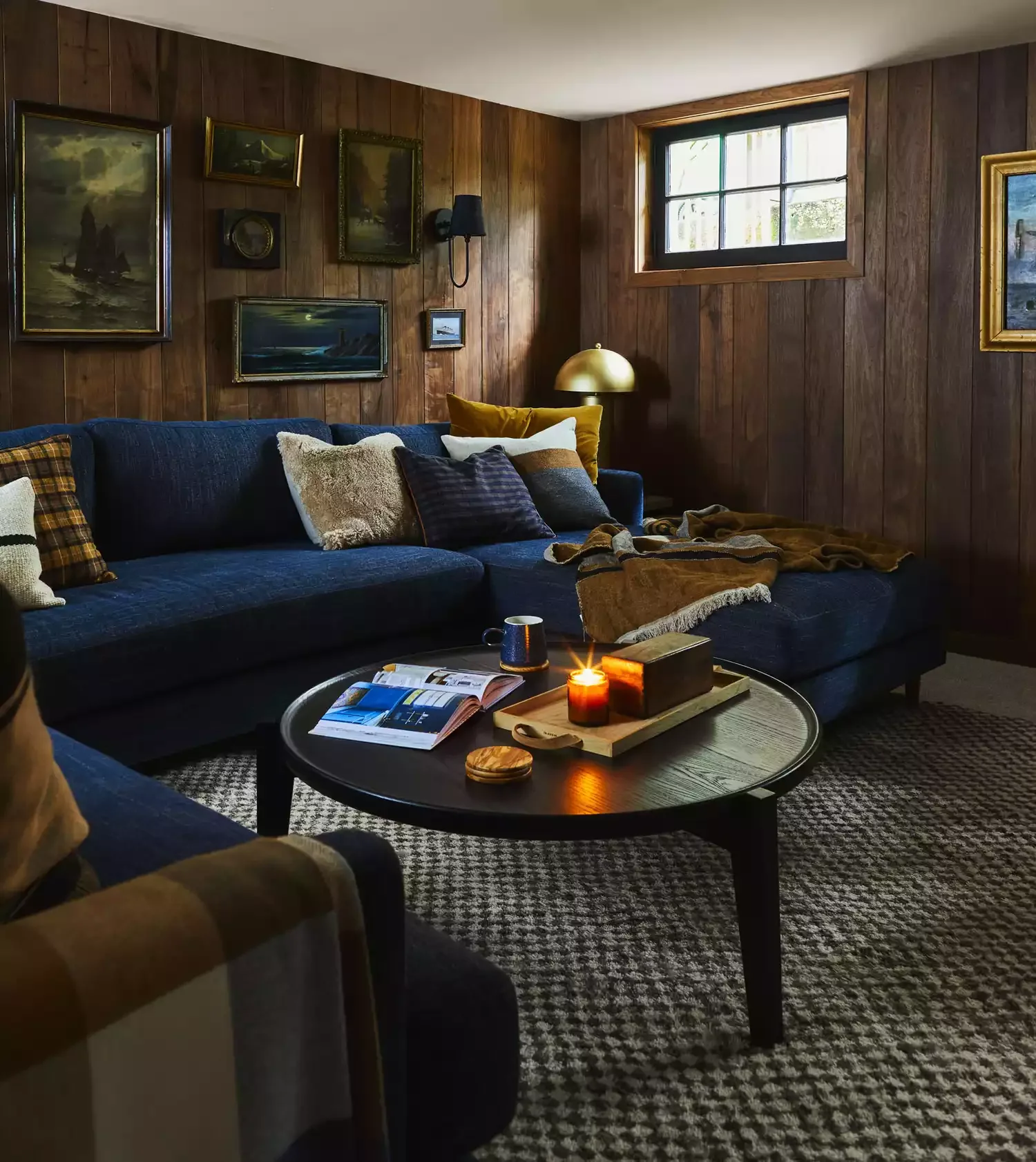 Add Wood-Paneled Walls