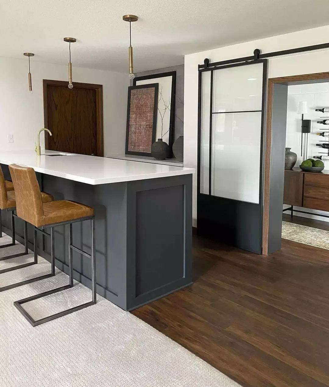 Add Wood Trim for a Rustic Look