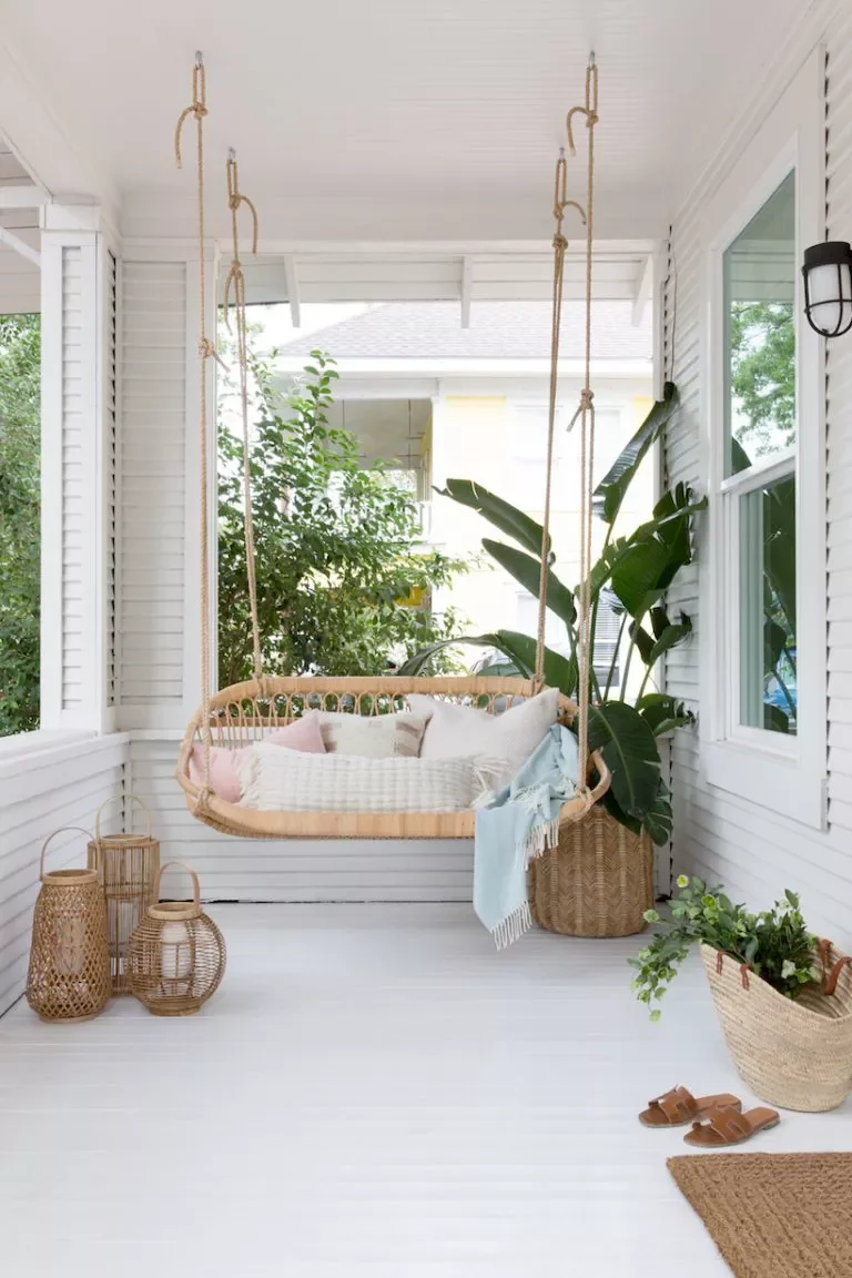 Add a Boho-Style Swing