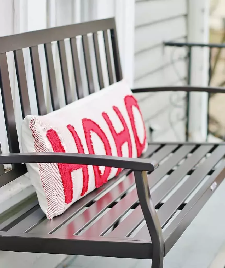 Add a Christmas Pillow