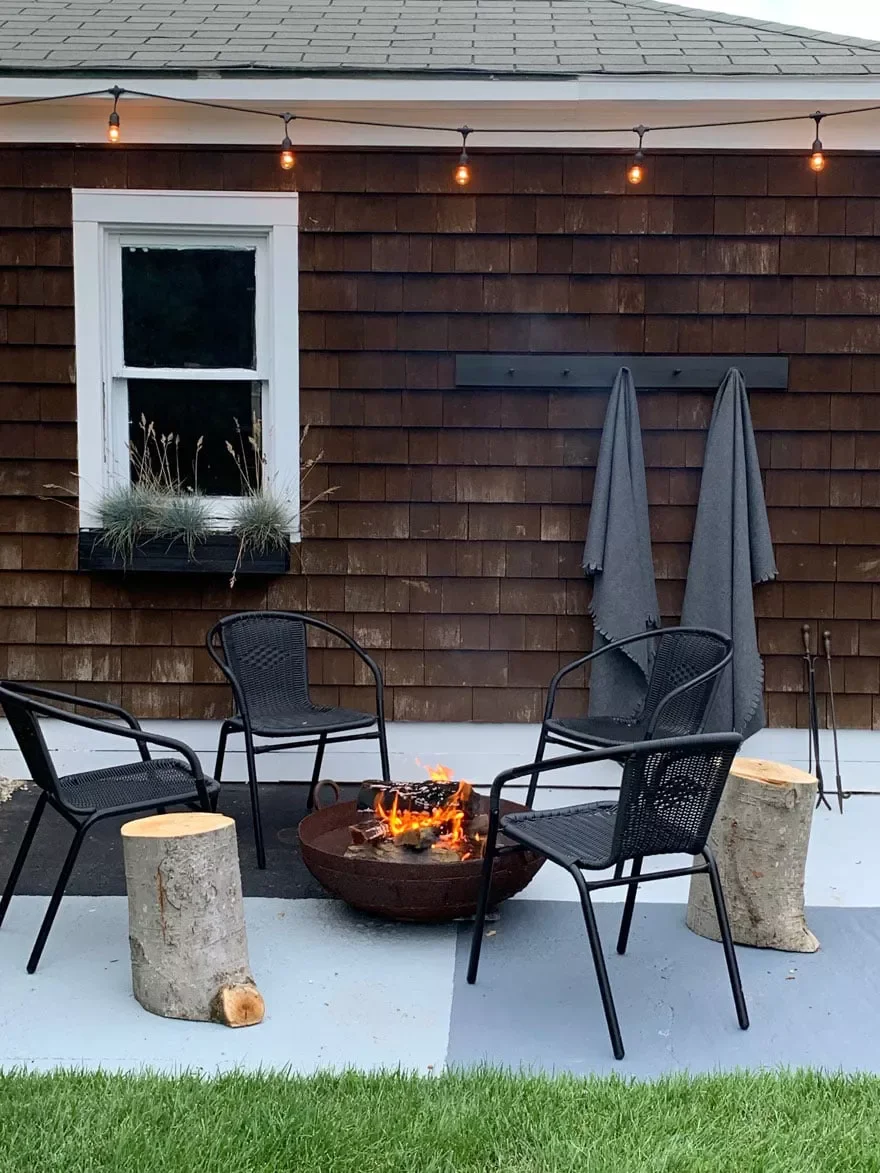 Add a Cozy DIY Fire Pit