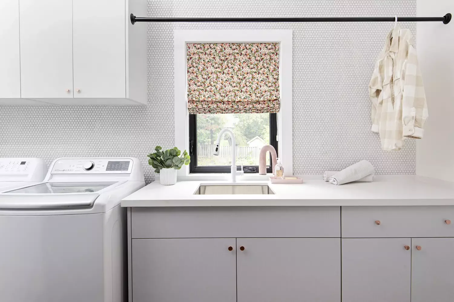Add a Floral Window Shade