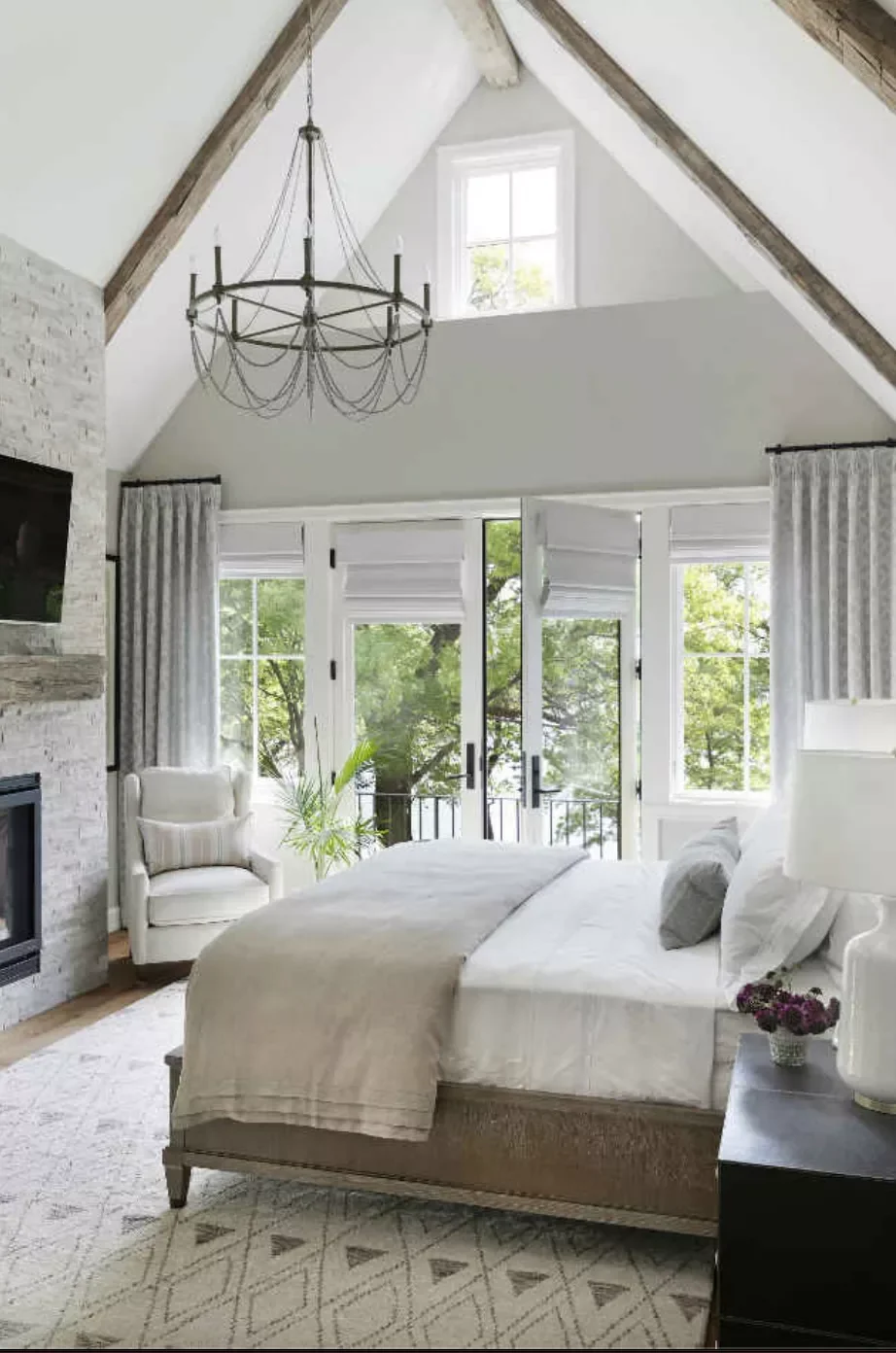Add a Rustic Mantel