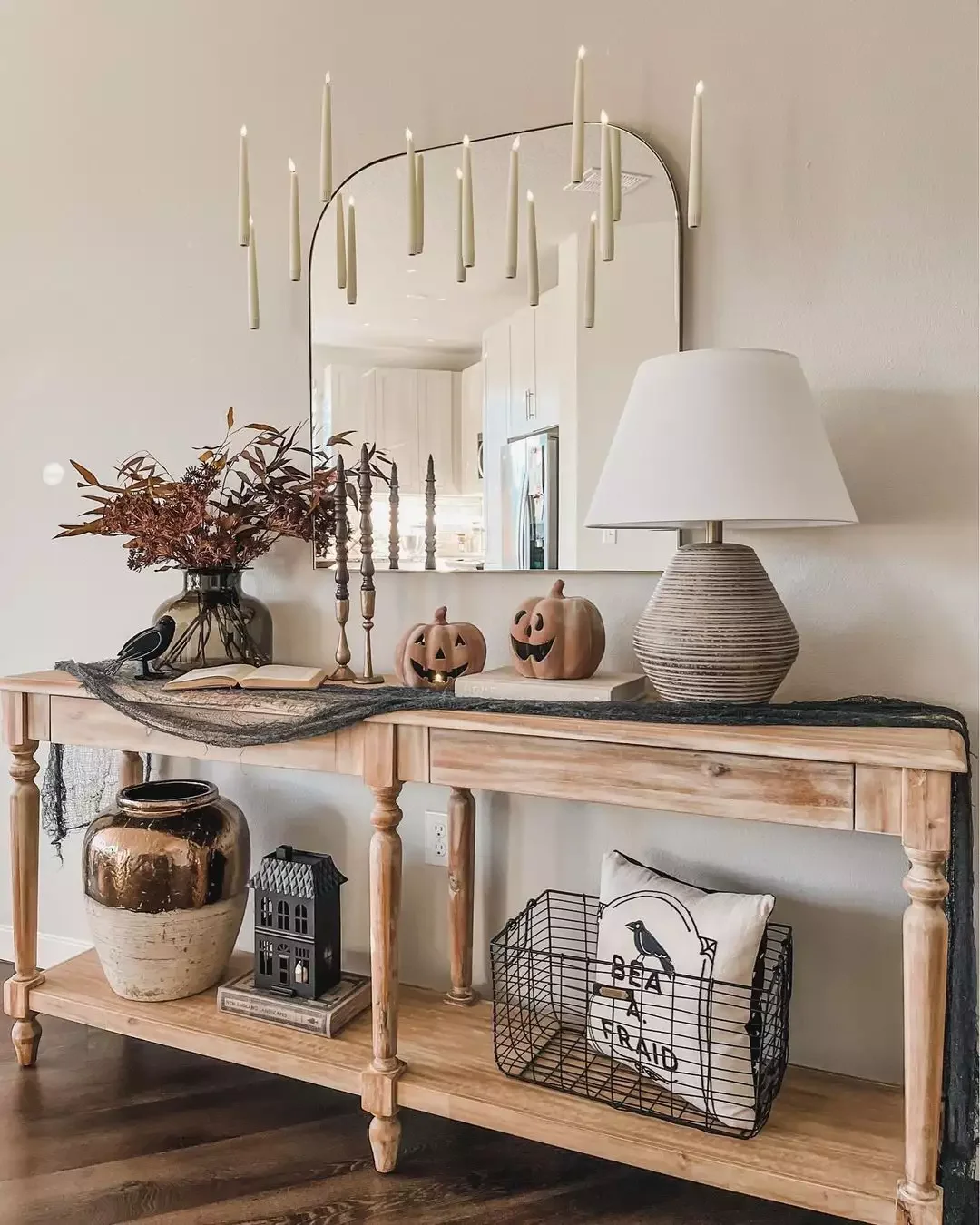 Add a Seasonal Twist With Hanging Flameless Candlesticks