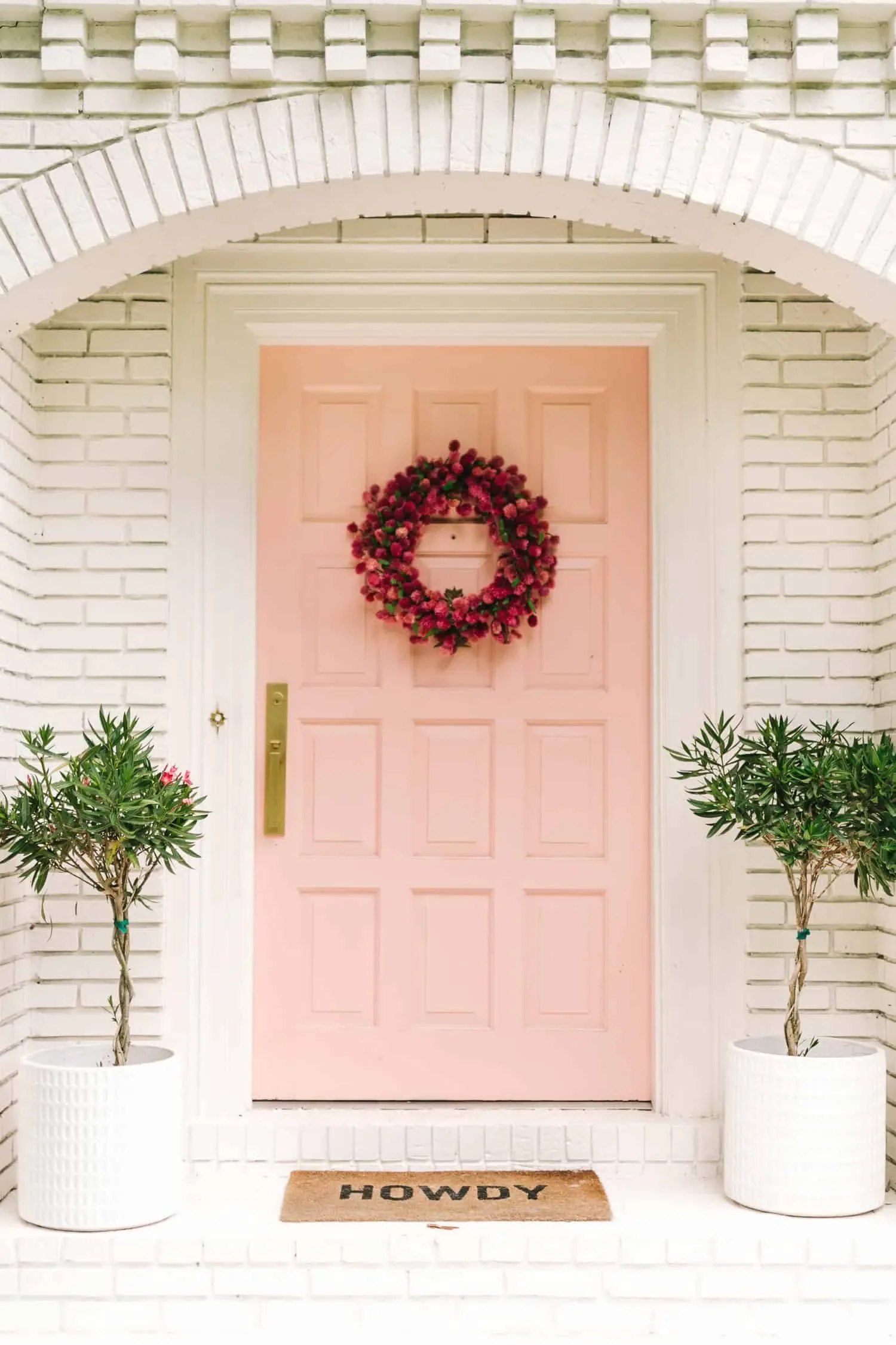 Add a Whimsical Welcome Mat