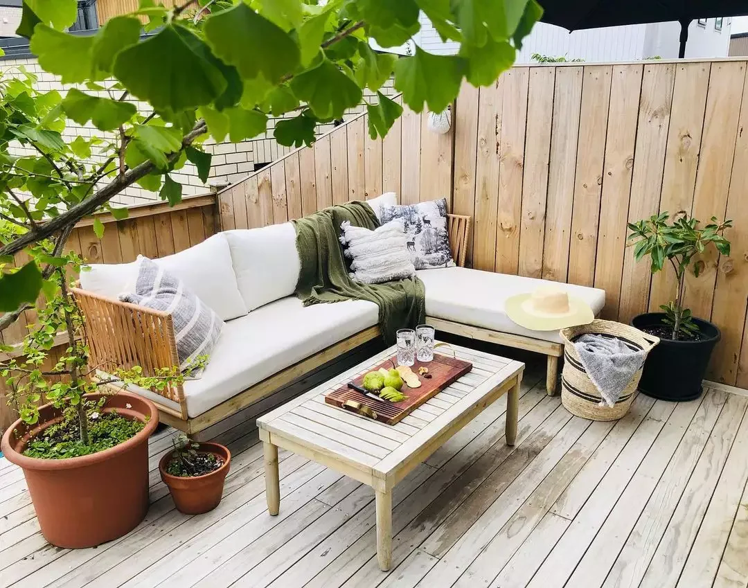 Add an L-Shaped Couch