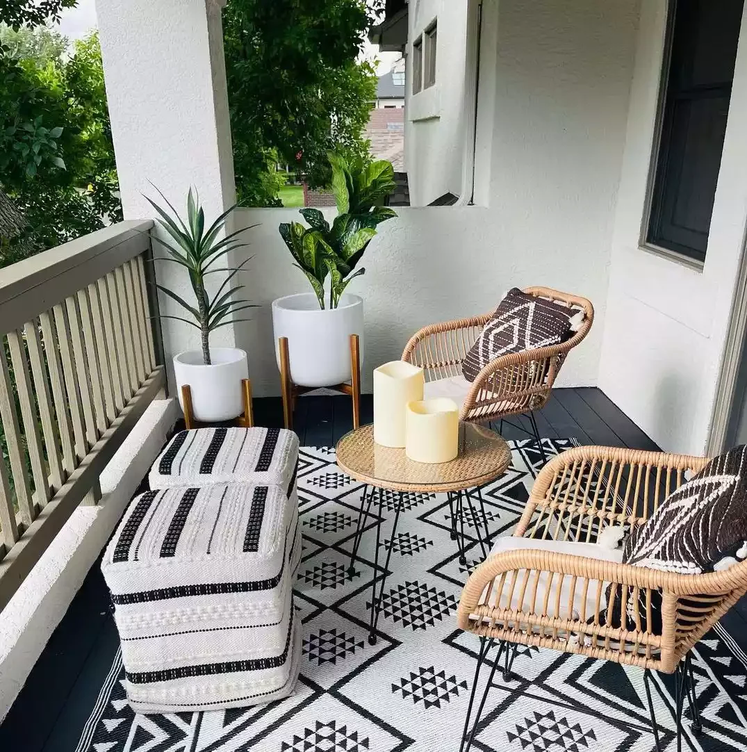 Add an Outdoor Rug