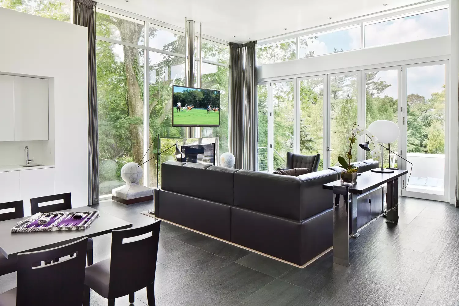 Addition With Glass Walls