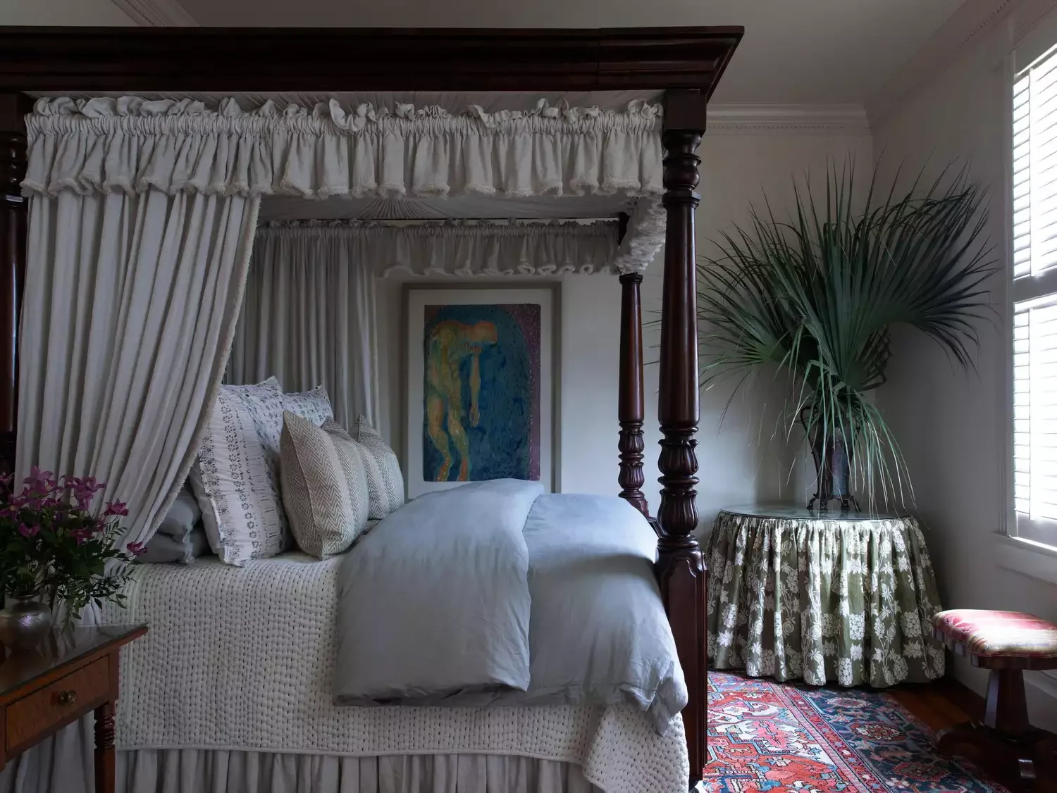 Antique Canopy Bed
