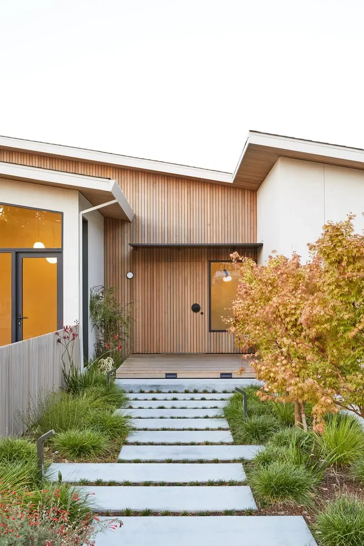 Asymmetrical Walkway