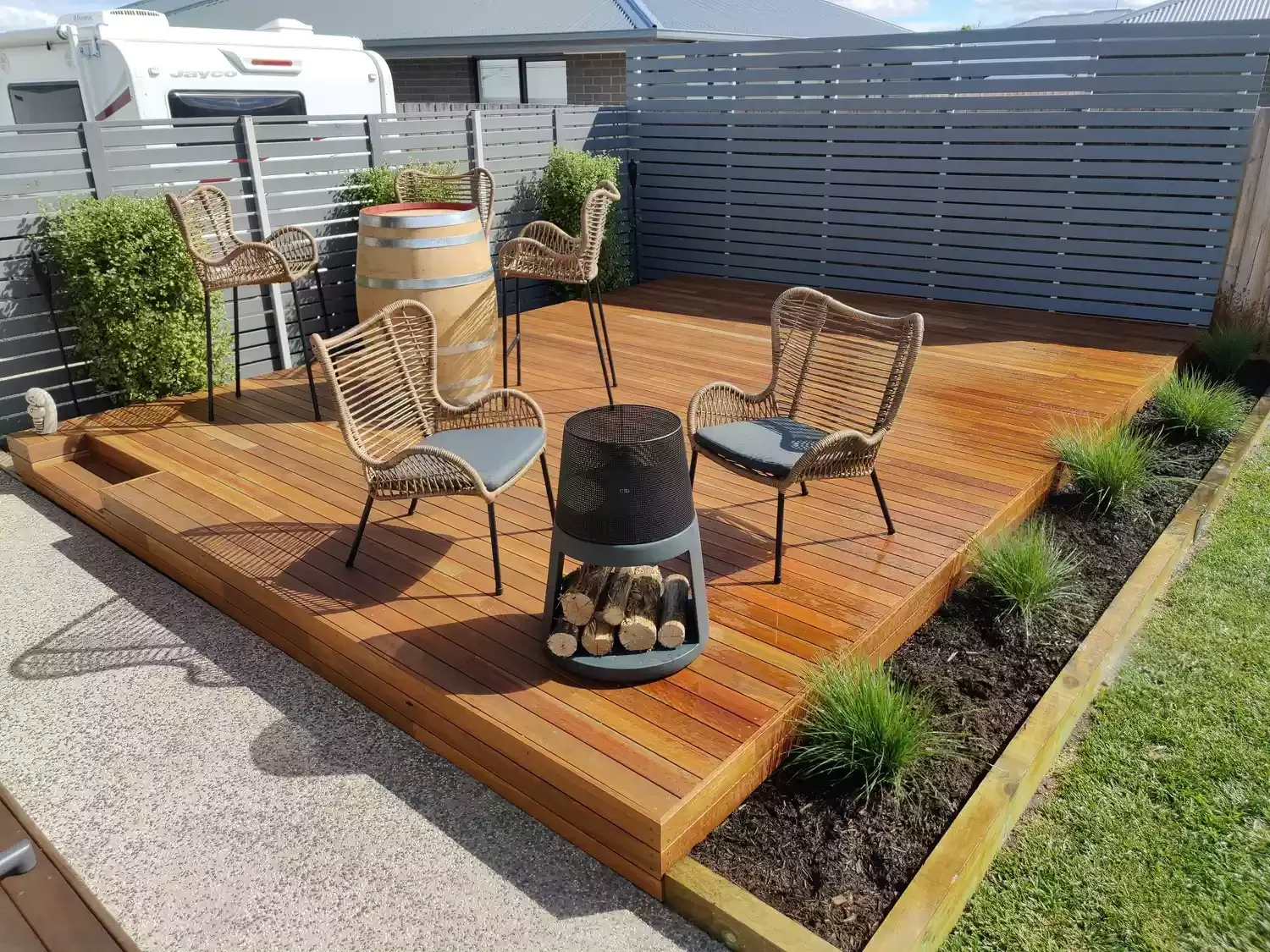 Attach a Flower Bed