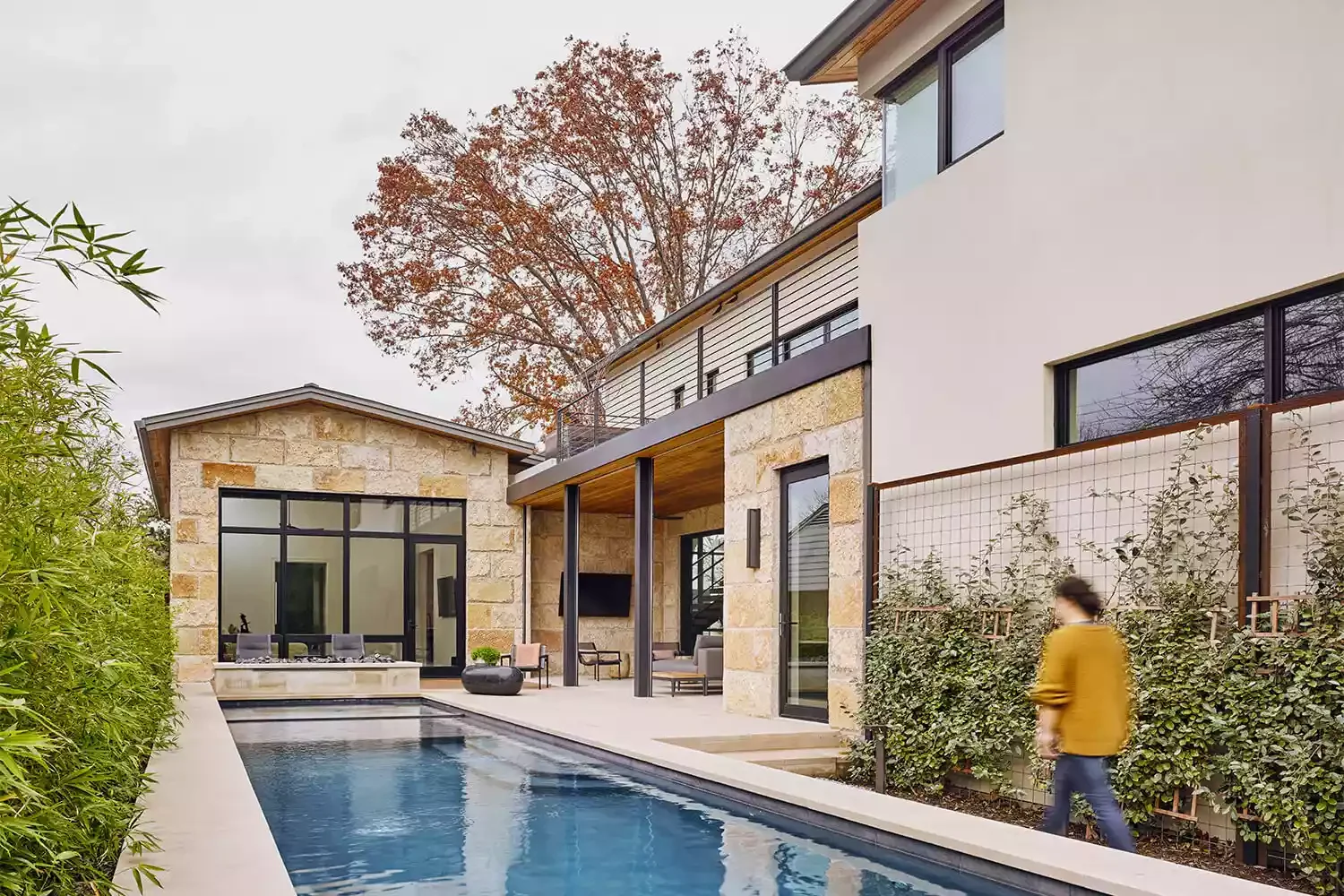 Backyard Lap Pool