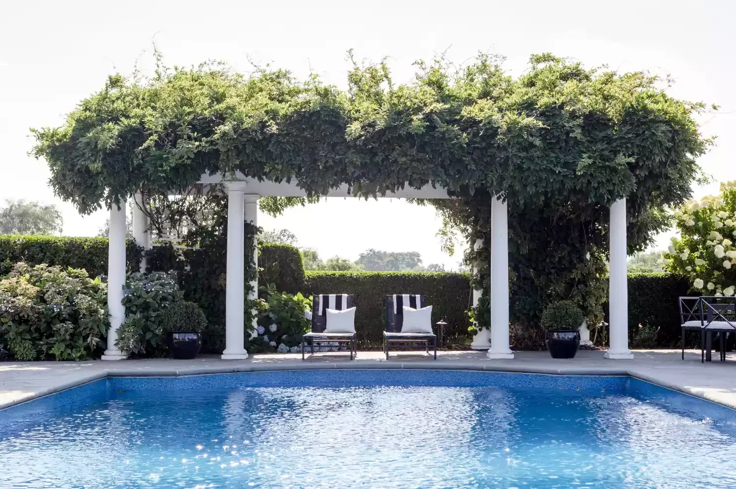Backyard Pool Arbor
