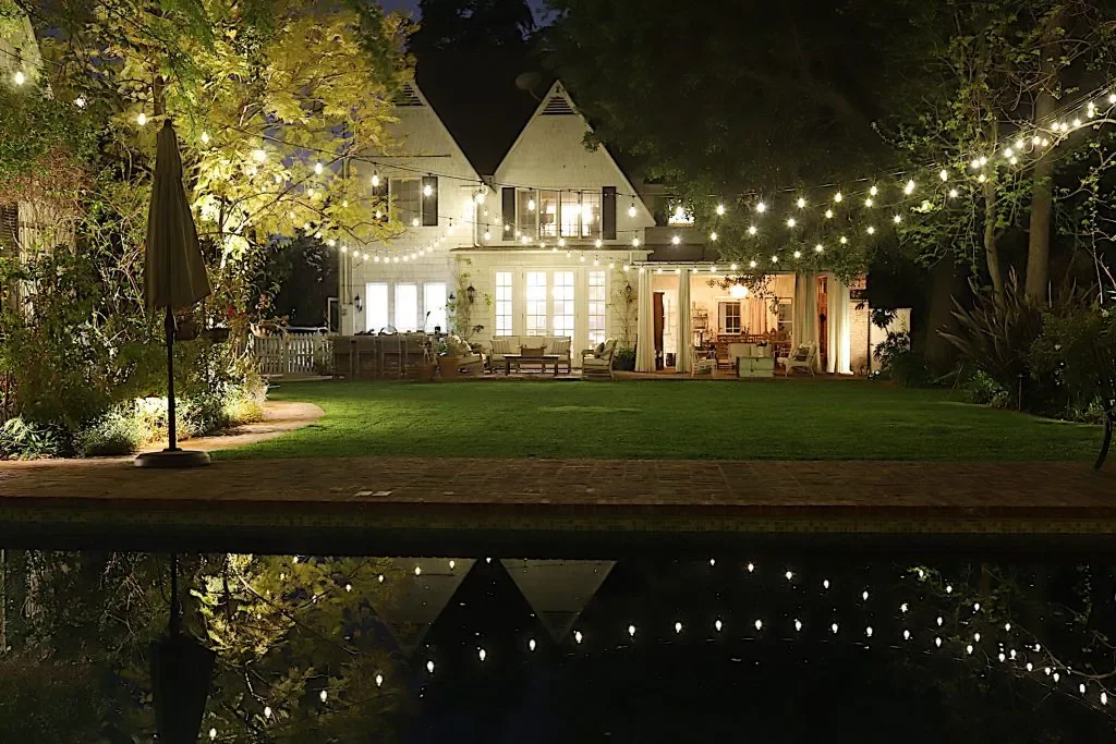 Backyard Pool Lighting
