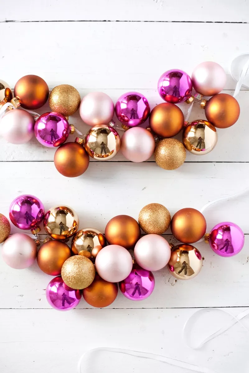 Ball Ornament Garland