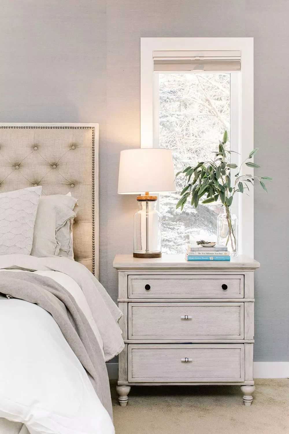 Beige Headboard