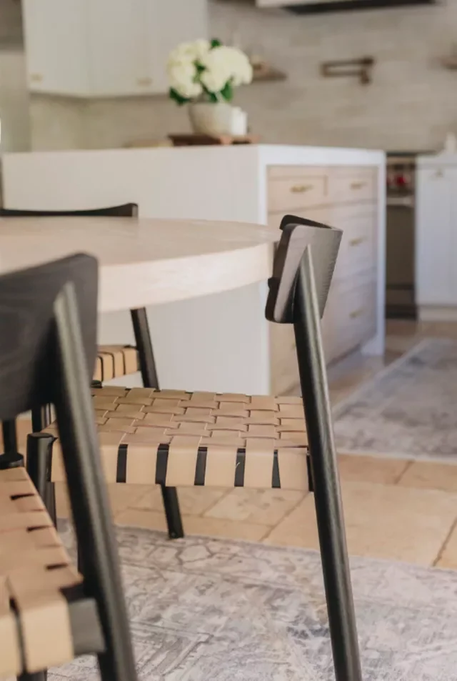 Black and Gold Breakfast Nooks