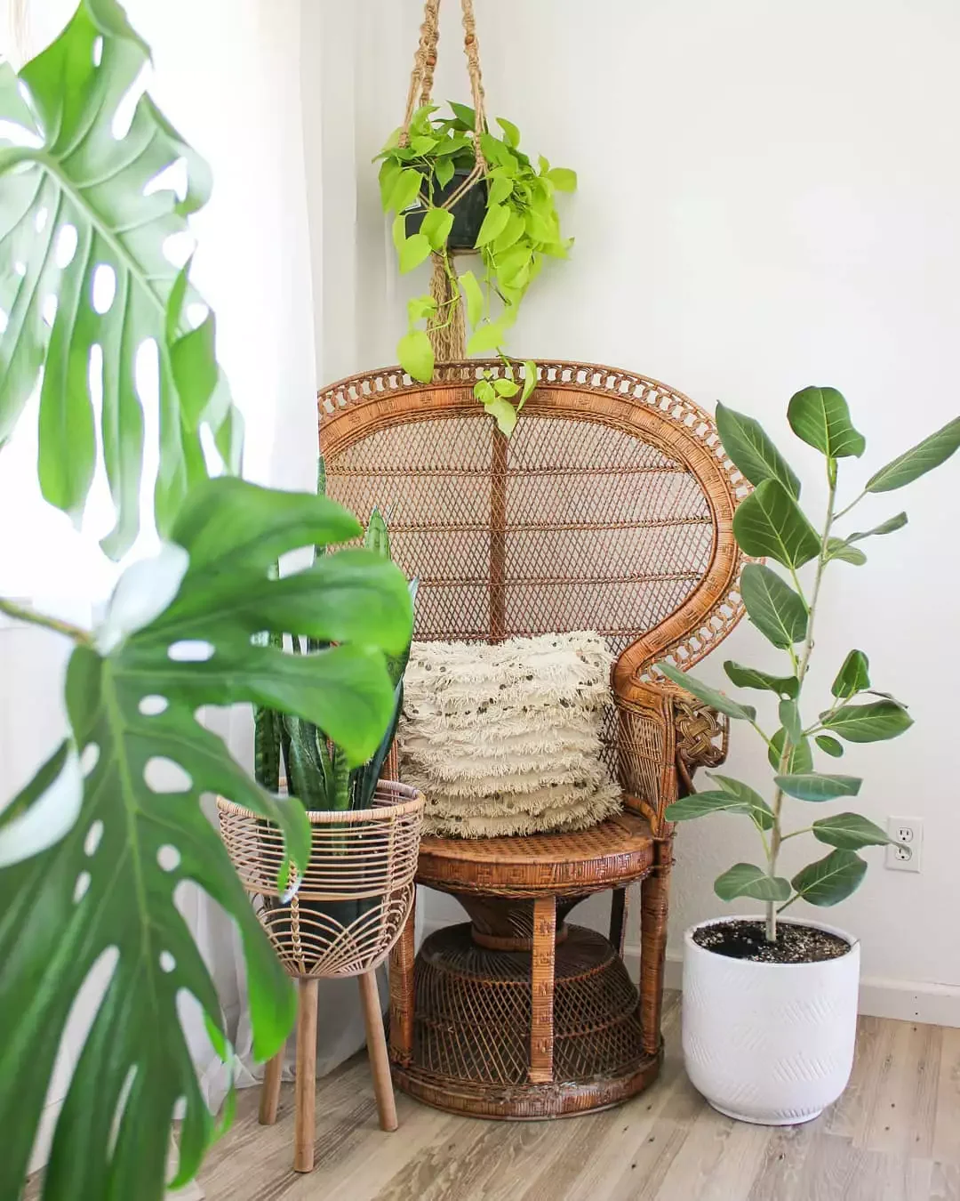 Boho-Style Sunroom