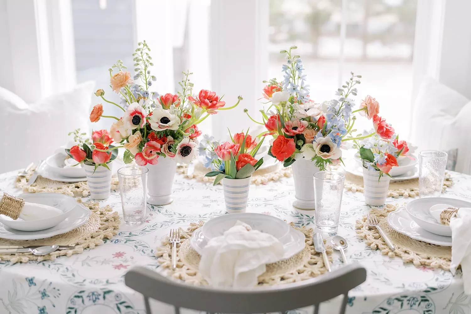 Bright Brunch Tablescape