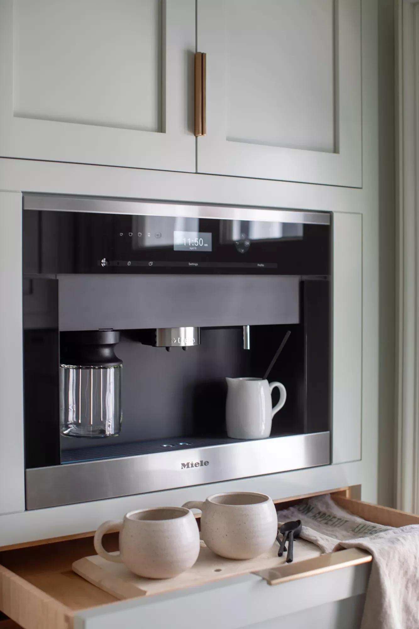 Built-In Coffee Station