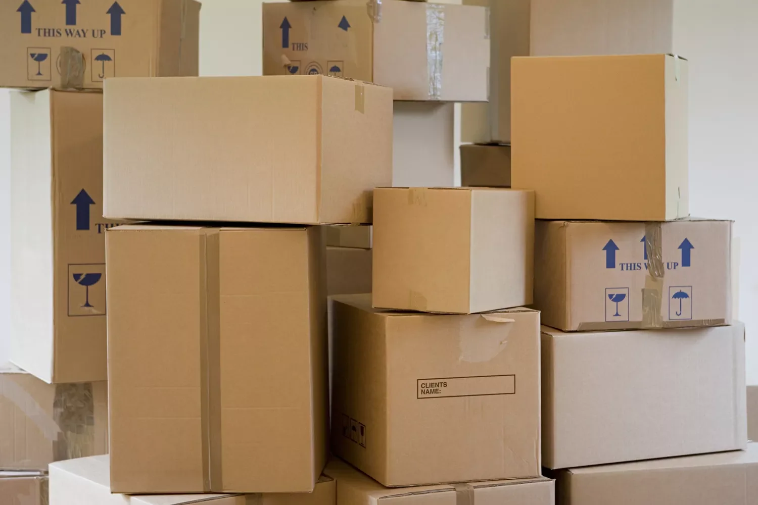 Cardboard Moving Boxes