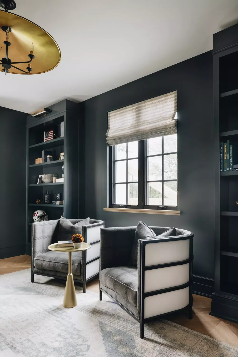 Charcoal Black Living Room