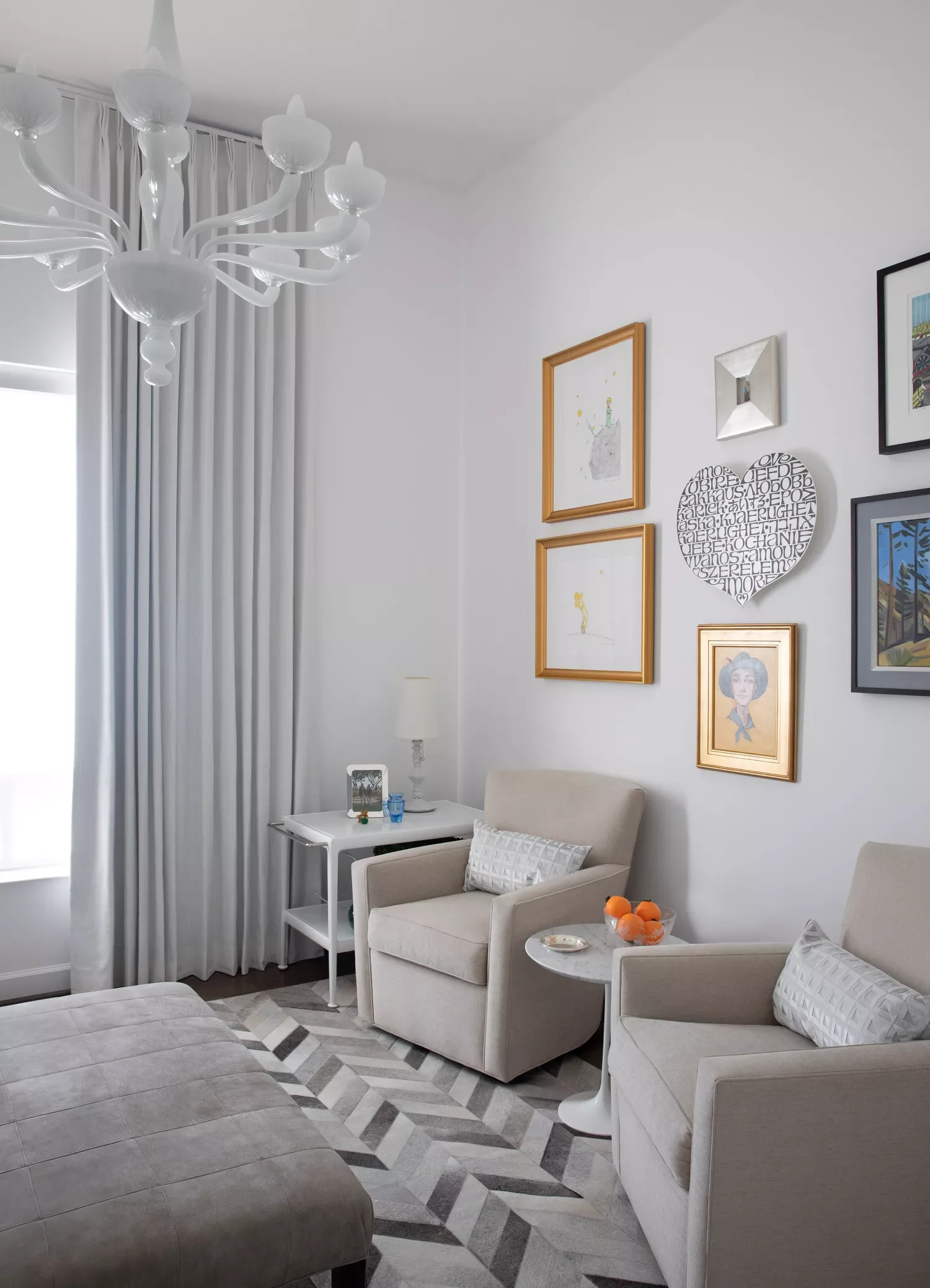 Charming Gray Bedroom