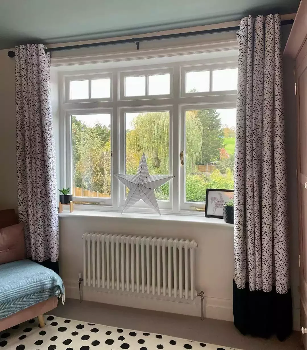 Choose Color-Blocked Curtains