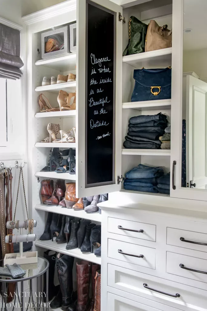 Closet Shoe Storage