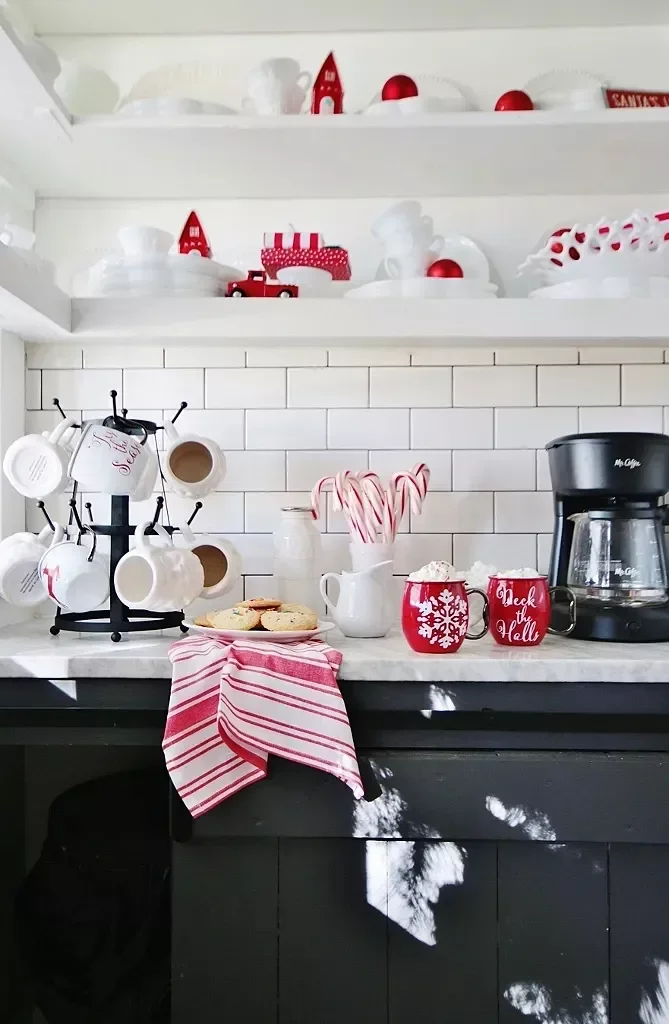 Coffee Station Mug Rack