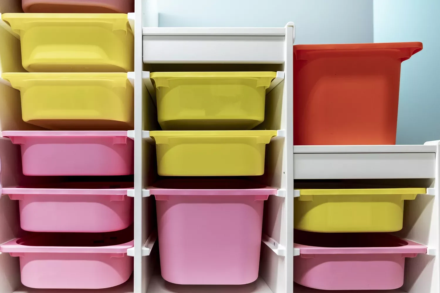 Color-Coded Drawer Storage System