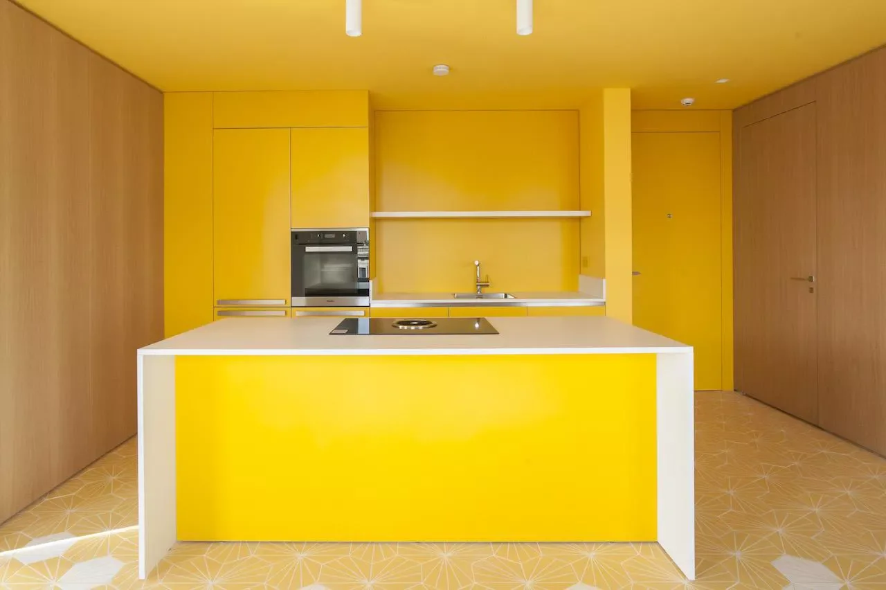 Colorful Kitchen Floor Tiles