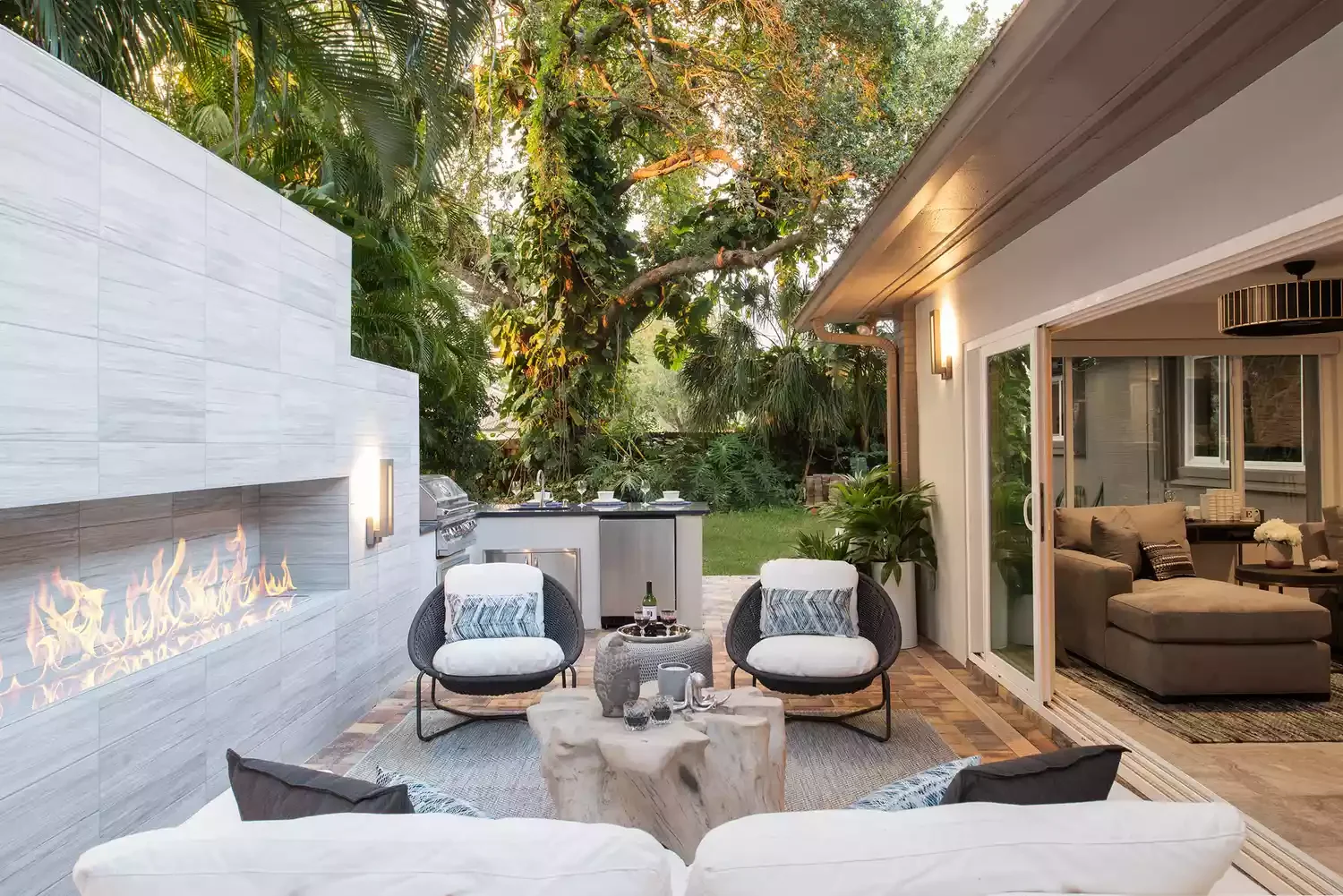 Contemporary Fireplace
