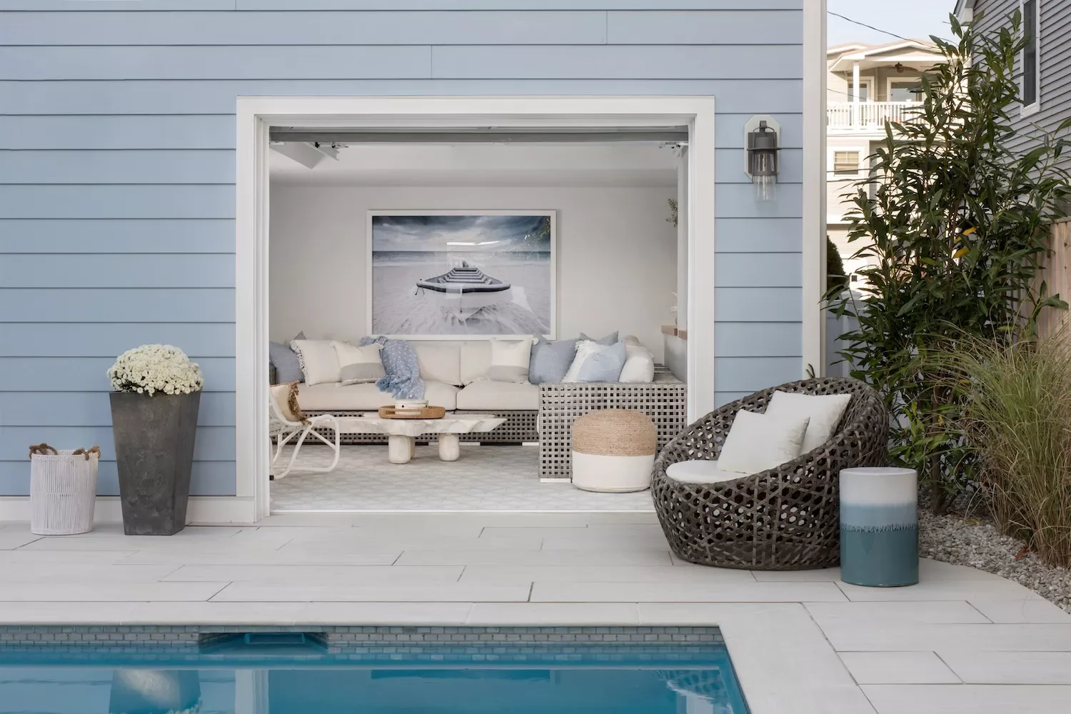 Converted Garage Pool House
