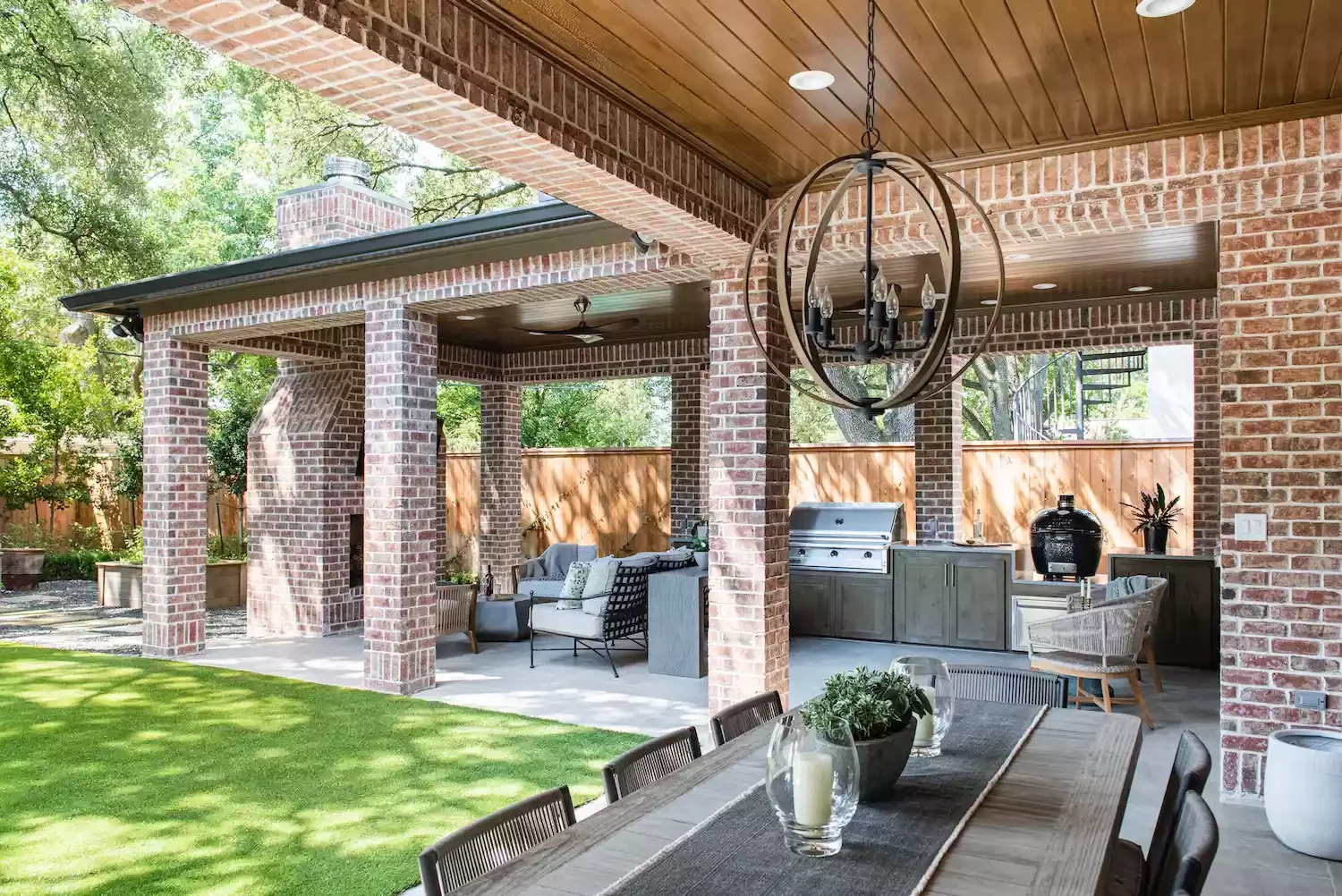 Covered Kitchen Dining