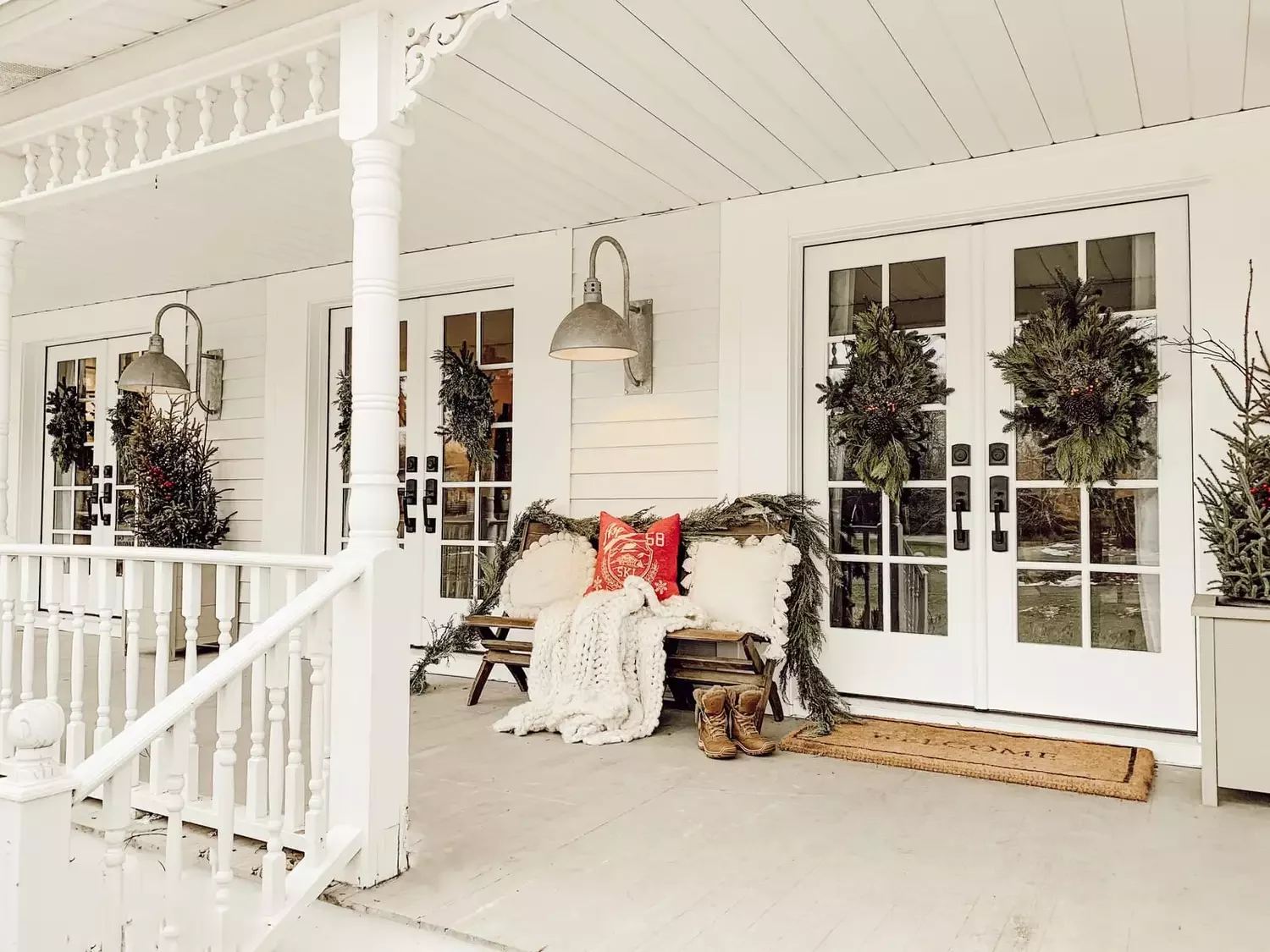 Cozy Porch Seating