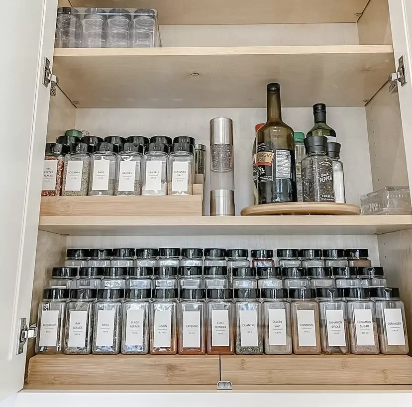 Create Rising Rows in Your Cabinet