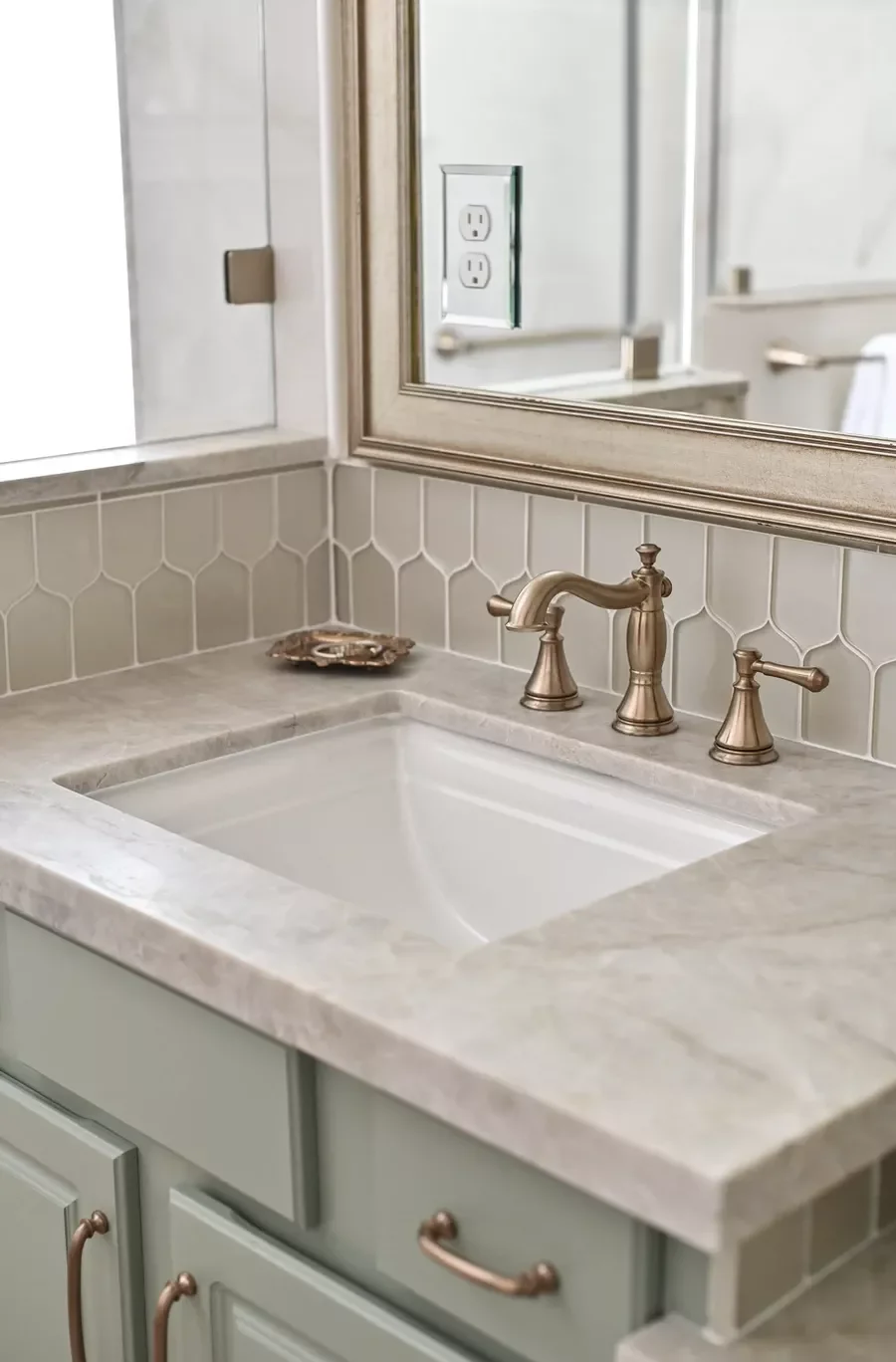 Create a Vanity Backsplash